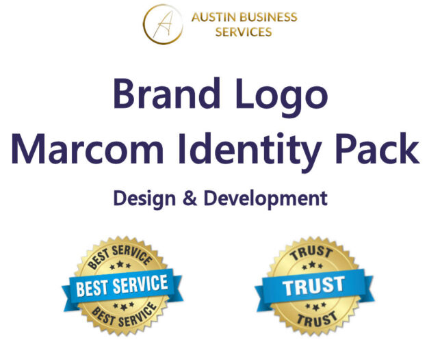 Branding Custom Logo Development Marcom Identity Pack