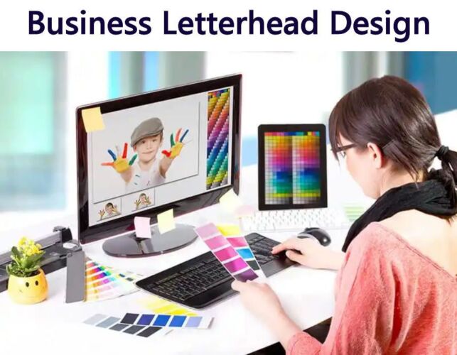 Creative Original Custom Business Letterhead Design Development