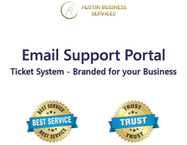 Email Support Portal Ticket System Setup – Branded for your Business