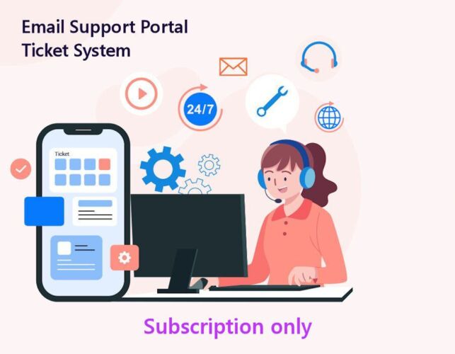 Email Support Portal Ticket System Subscription – Your Business Brand